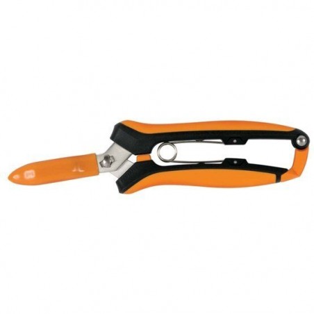 Fiskars SP160 Forbici per Fiori a Lame in Acciaio Inox Curve Lunghezza 17,1 cm