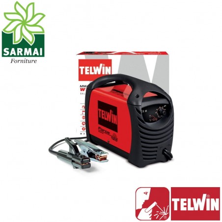 Saldatrice inverter Telwin Force 125 815872 fornita in scatola di cartone