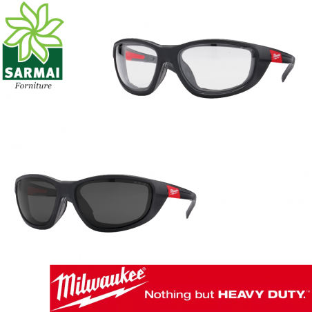 OCCHIALI DI SICUREZZA MILWAUKEE ANTIGRAFFIO FLESSIBILI ANTIAPPANNAMENTO MORBIDI