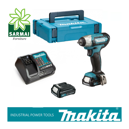 MAKITA TW060DSAJ Avvitatore ad impulsi CXT 12V con 2 batterie 2,0 Ah e valigetta