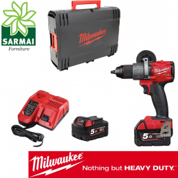 MILWAUKEE M18 FPD3-502X trapano avvitatore con percussione 18V kit batterie 5 Ah