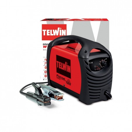 Saldatrice inverter Telwin Force 125 815872 fornita in scatola di cartone