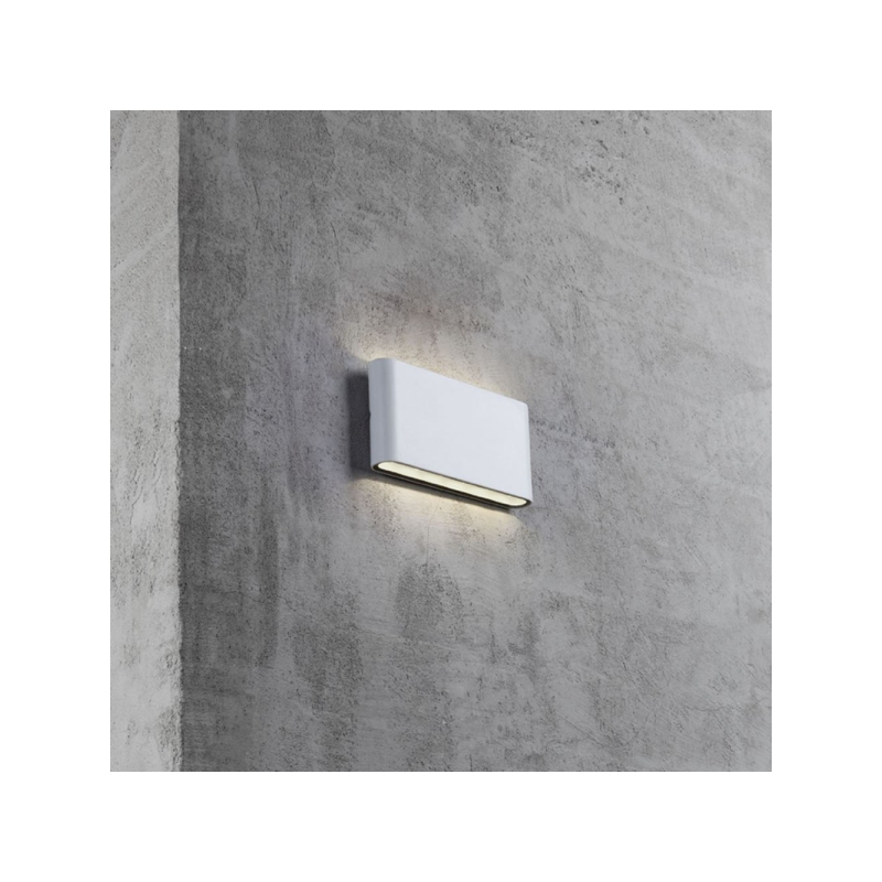 Applique da esterno e interno luce led 4000k 820 lumen 12 watt century forma