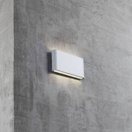Applique da esterno e interno luce led 4000k 820 lumen 12 watt century forma