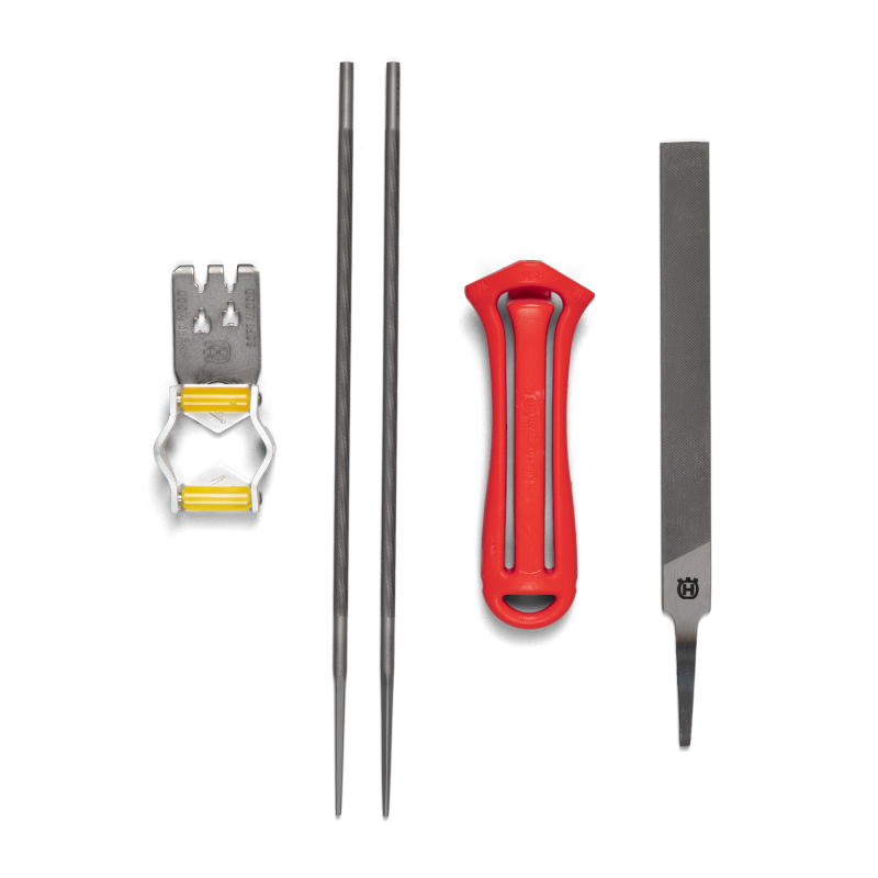 Kit Husqvarna affilatura catena motosega X-CUT S35G passo 325" lime 4,8 mm 3/16