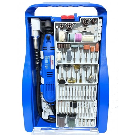 KRINO MINI TRAPANO DRILL MULTIFUNZIONE CON ACCESSORI K-START 257pz
