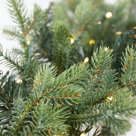 XONE Yvonne Festone di natale boa 270 cm per decorazione natalizia completo con 200 led