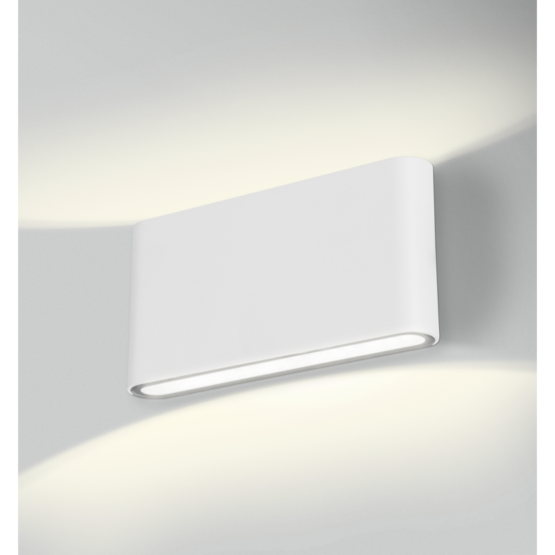 Applique da esterno e interno luce led 4000k 820 lumen 12 watt century forma