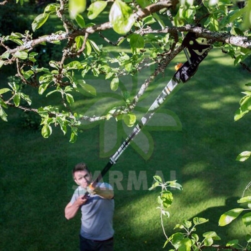 FISKARS UPN86 ASTA SVETTATOIO TRONCARAMI TELESCOPICO 4 m FORBICI POTATURA