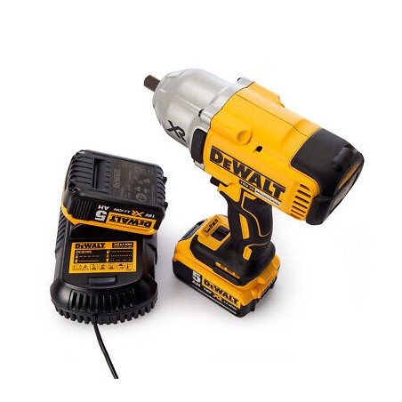 DeWALT DCF899P2 AVVITATORE AD IMPULSI ALTA POTENZA ATTACCO 1/2 18V kit 2x 5 Ah
