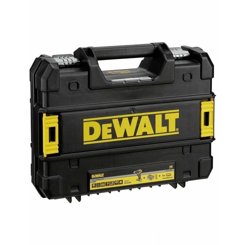 DeWALT DCD709P2T trapano avvitatore compatto XR 18V BRUSHLESS con percussione
