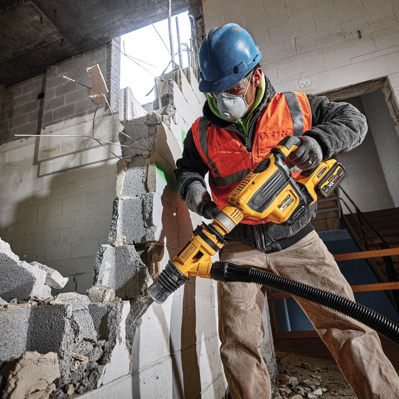 DeWALT DCH614X2 Martello Demolitore perforatore 54V 10.5J SDS-MAX con 2 batterie