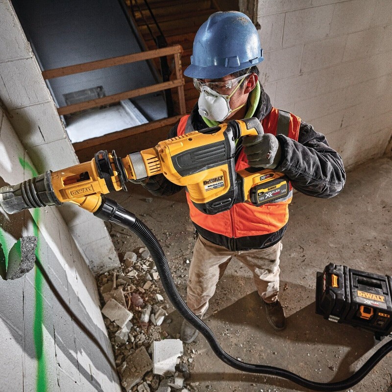 DeWALT DCH614X2 Martello Demolitore perforatore 54V 10.5J SDS-MAX con 2 batterie