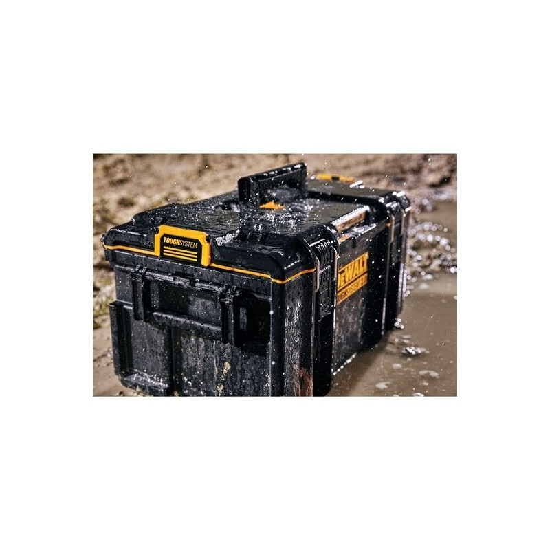 Cassetta porta oggetti attrezzi impilabile TOUGHSYSTEM DEWALT DS300 35L