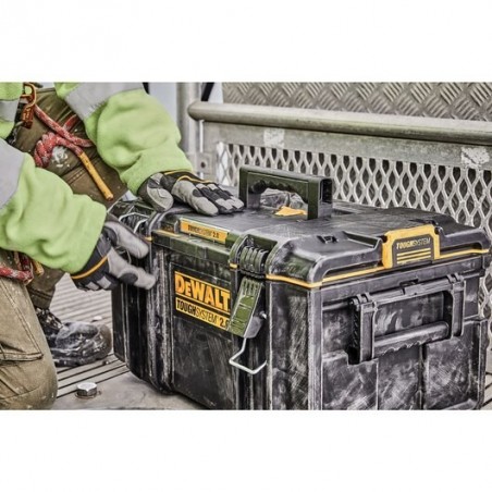Cassetta porta oggetti attrezzi impilabile TOUGHSYSTEM DEWALT DS300 35L