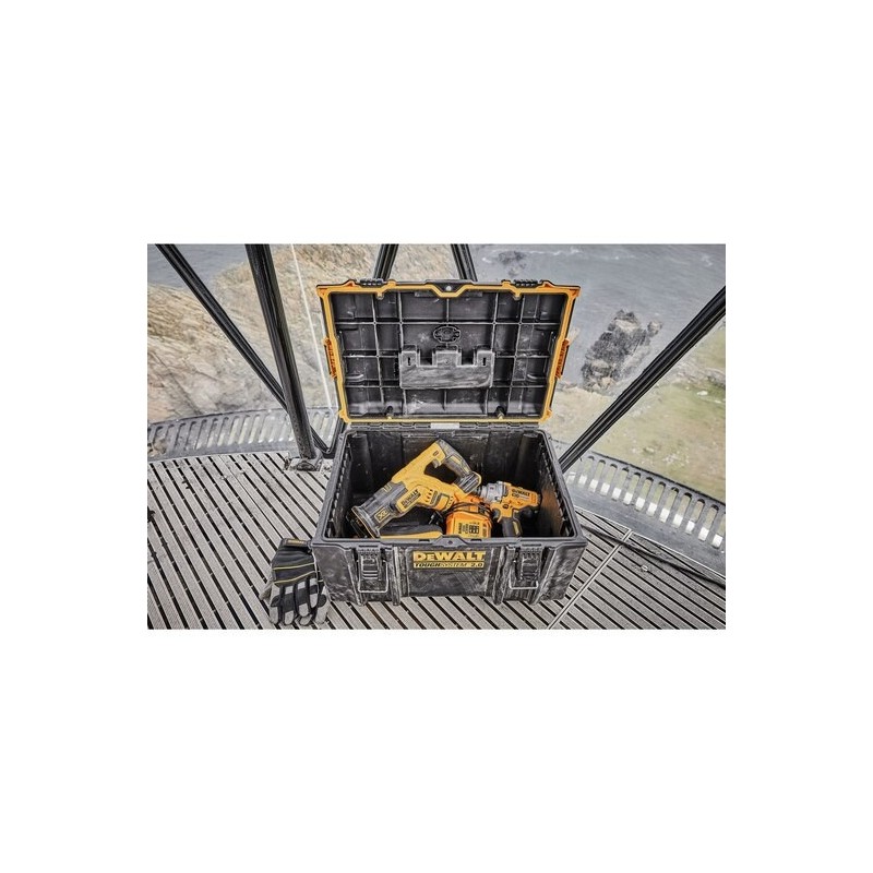 Cassetta porta oggetti attrezzi impilabile TOUGHSYSTEM DEWALT DS300 35L