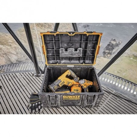 Cassetta porta oggetti attrezzi impilabile TOUGHSYSTEM DEWALT DS300 35L