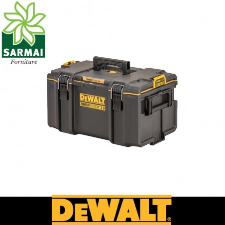 Cassetta porta oggetti attrezzi impilabile TOUGHSYSTEM DEWALT DS300 35L