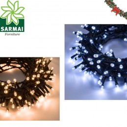 XMAS KING Luci Albero di Natale Catena LED Minilucciole per Interno e Esterno