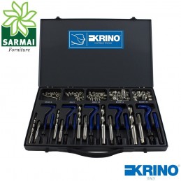 Assortimento per il ripristino delle filettature danneggiate M5-12 Krino 106051