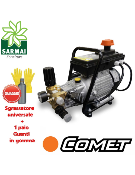 COMET Idropulitrice ETM 150 X acqua fredda 150 bar 600l/h 2900W 3,0HP 230V