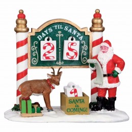 Lemax 53208 Conto alla rovescia Christmas Countdown modellismo miniatura