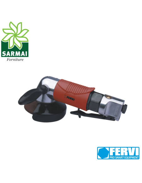 FERVI 0313 levigatrice smerigliatrice pneumatica angolare mola ad aria 125 mm