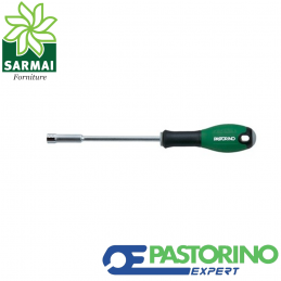 PASTORINO 387 CHIAVI GIRAVITE A BUSSOLA ESAGONALE CON IMPUGNATURA CORPO ACCIAIO