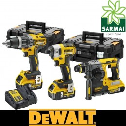 Kit Dewalt 18V 5Ah Trapano...