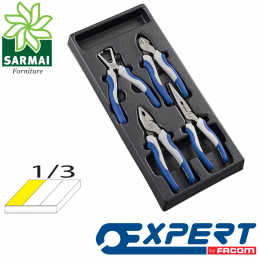 EXPERT FACOM E080821 MODULO PINZE MECCANICHE DA TAGLIO SPELLAFILI UNIVERSALE 4pz