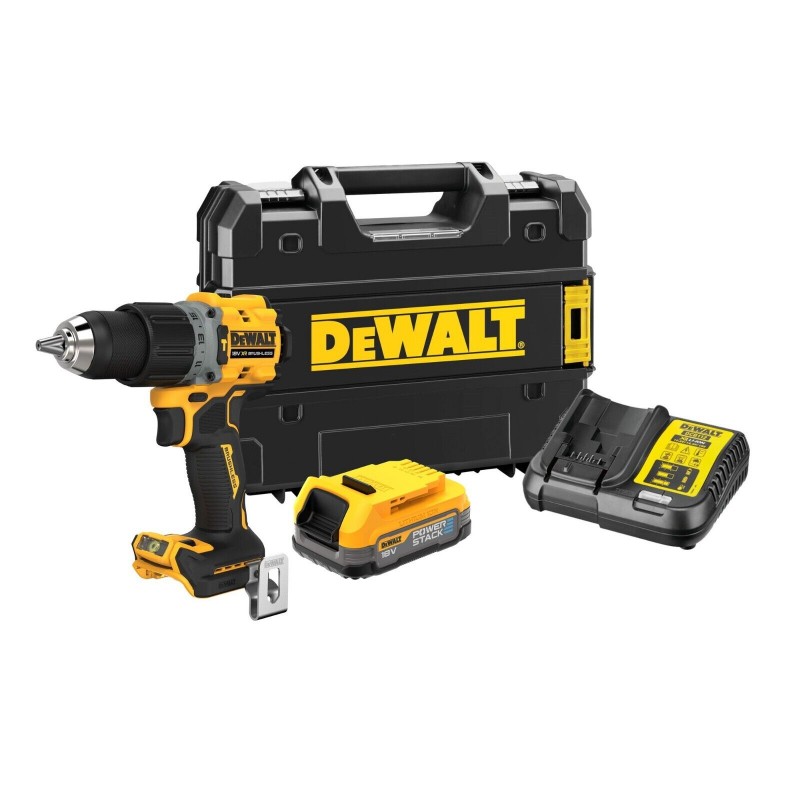 DEWALT DCD805E1T-QW Avvitatore a percussione 18V con 1 batteria Powerstack