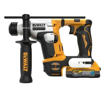 DEWALT DCH172E2T-QW TASSELLATORE 18V BRUSHLESS 2 BATTERIE POWER STACK 16 mm 1,4J