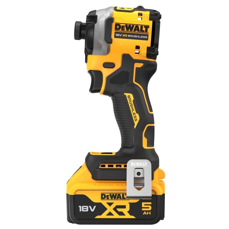 AVVITATORE IMPULSI 1/4" 206Nm 2 BATTERIE 18V 5AH COMPATTO XR DEWALT DCF850P2T-QW