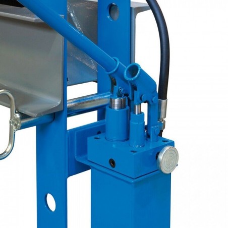 FERVI P001/30 Pressa idraulica manuale 2 velocità portata 30 Ton - 294 kN