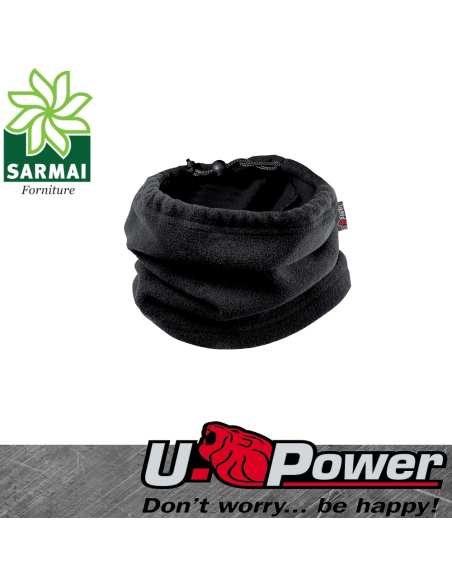 Scaldacollo scalda collo U-Power 100% pile caldissimo 280gr con regolatori