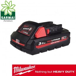 MILWAUKEE M18 HB3 batteria 18V 3 Ah REDLITHIUM HIGH OUTPUT 50% energia in più
