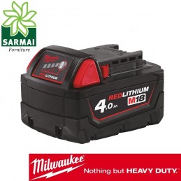 MILWAUKEE M18 B4 batteria 18V 4.0 Ah Li-Ion a ioni di litio 20% energia in più