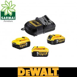 DEWALT DCB115P3-QW starter kit set 18v caricabatteria e 3 batterie 5 ah