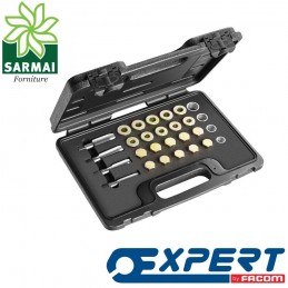 RIPRISTINO FILETTI TAPPI COPPE OLIO FILETTATURA CARTER KIT 64 PZ EXPERT E200236
