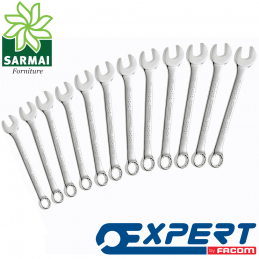 EXPERT CHIAVE COMBINATA FISSA STELLA CROMATE BRILLANTI FORCHETTA 15° RIPRESA 30°