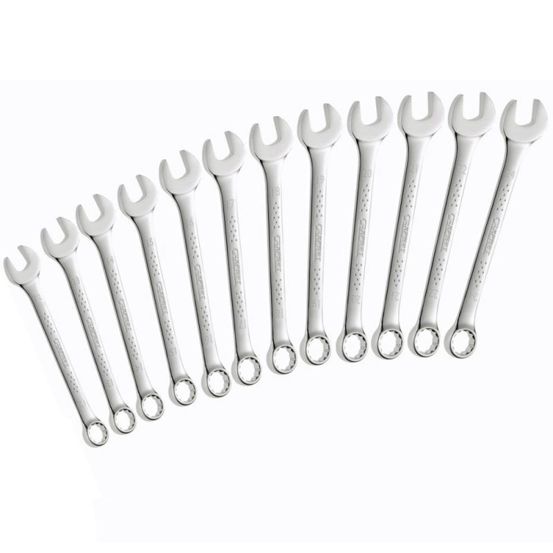 EXPERT CHIAVE COMBINATA FISSA STELLA CROMATE BRILLANTI FORCHETTA 15° RIPRESA 30°