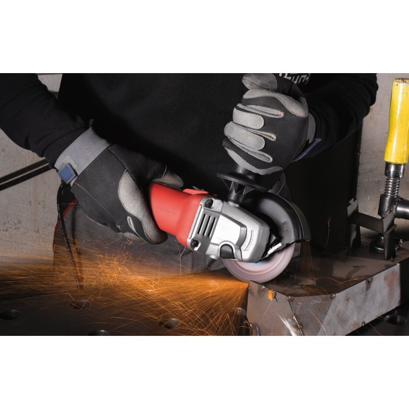 Smerigliatrice elettrica 1000 W disco 125 mm mola piccola Milwaukee AG 10-125 EK