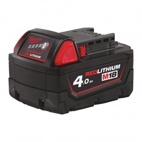MILWAUKEE M18 B4 batteria 18V 4.0 Ah Li-Ion a ioni di litio 20% energia in più