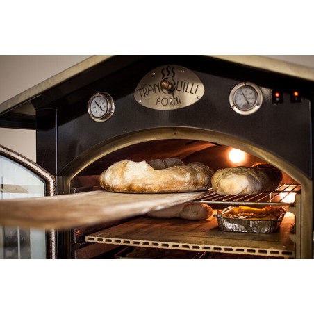 TRANQUILLI FORNI mod. GIOVE Forno a legna da esterno a fuoco indiretto top gamma