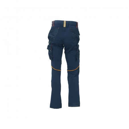 UPower ATOM Deep Blue pantalone da lavoro multi tasca idrorepellente invernale