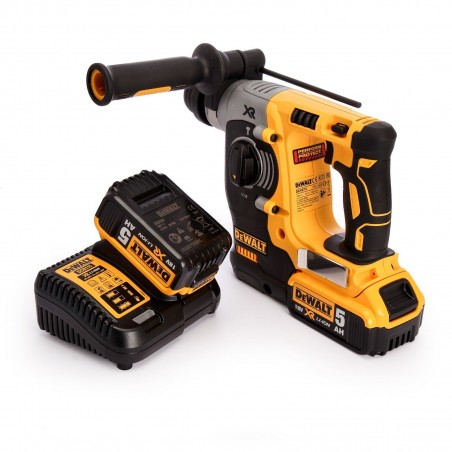DeWALT DCH273P2T tassellatore SDS-PLUS 18V BRUSHLESS XR kit con 2 batterie 5 Ah