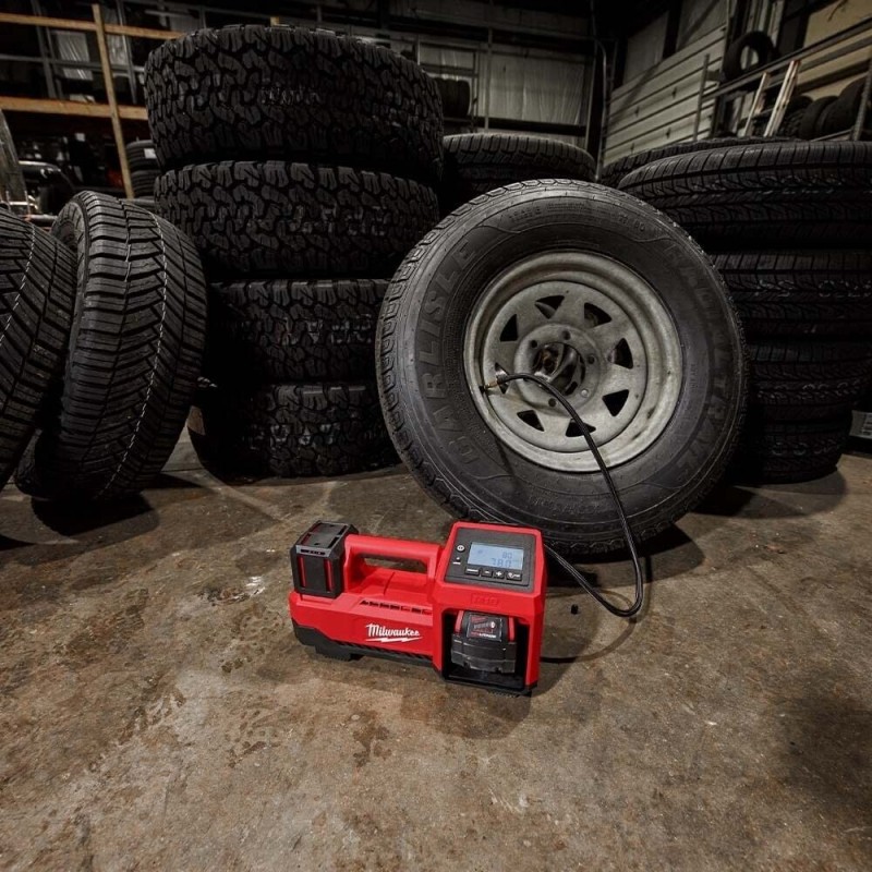 Milwaukee M18 BI-0 Compressore pneumatici portatile a batteria