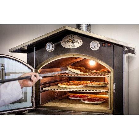 TRANQUILLI FORNI mod. GIOVE Forno a legna da esterno a fuoco indiretto top gamma