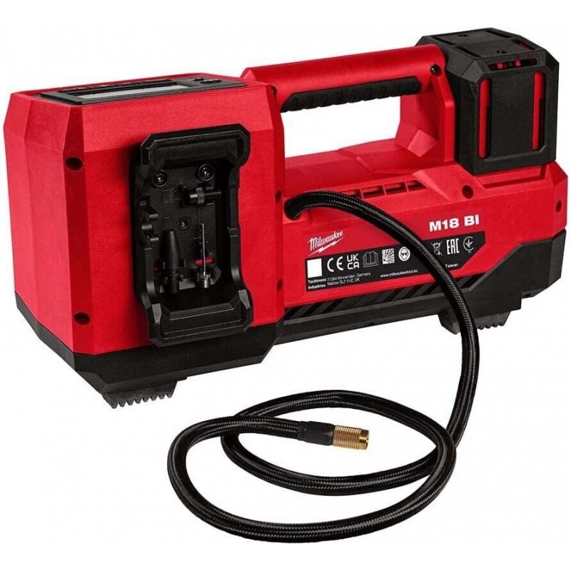 Milwaukee M18 BI-0 Compressore pneumatici portatile a batteria