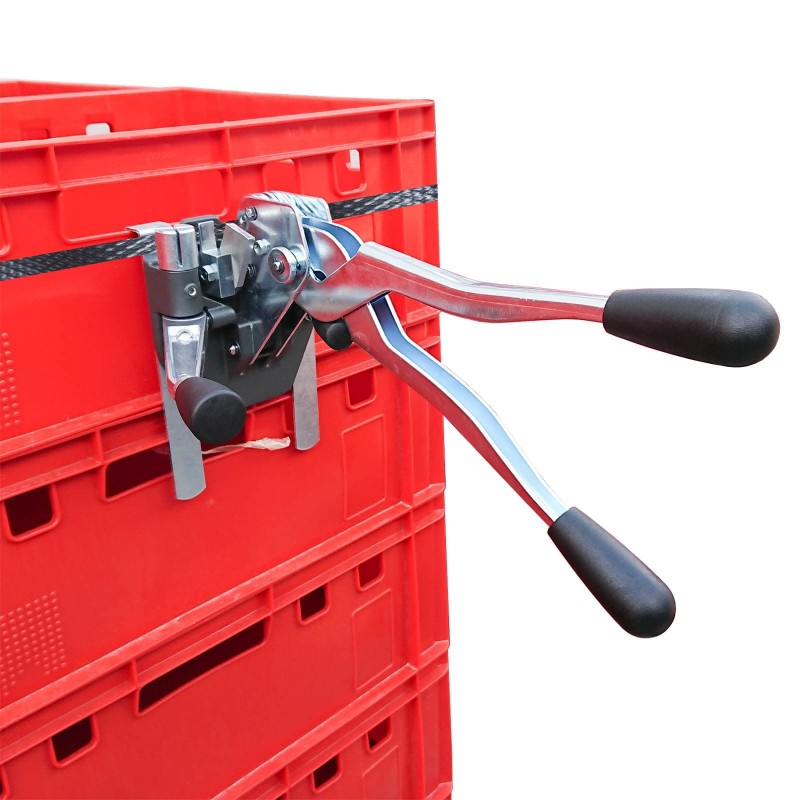 Kit coppia staffe speciale ortofrutta per tendireggia manuale utilizzo in verticale
